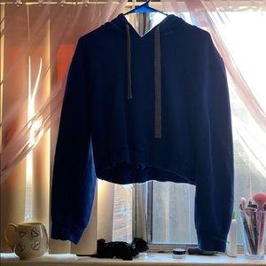 Cropped hoodie